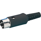 46000-8, Cable Connector Black, 8 Poles 8 C, Sonion