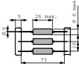 B82111-E-C22 Индуктор, осевой 22 uH 3 A