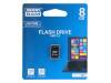 UPI2-0080K0R11, Флешка; USB 2.0; 8ГБ; черный; Считывание:20МБ/с; Запись:5МБ/с, GOODRAM