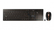 JD-9000GB-2 Wireless Designer Keyboard and 6 Button Mouse, 1600dpi, SX, GB English (UK)/QWER