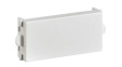 25998205 Audio and Video Module Blind Plate, White
