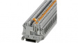 3060584 UT 6-QUATTRO/2P-PE terminal block ut screw/push-in, 0.2...10 mm2 1000 v 41 a gre