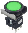 LBW6L-A1T64G Кнопочный переключатель с подсветкой 2CO 5 A 30 В / 125 В / 250 В IP65