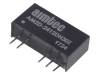 AM2D-2412DH30Z, Преобразователь: DC/DC; 2Вт; Uвх:21,6?26,4В; Uвых:12ВDC; SIP4, AIMTEC