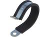 LKD16025, Хомуты; Oпетли: 60мм; W: 25мм; сталь; Материал корпуса: EPDM; W1, MPC INDUSTRIES