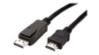 11.99.5779 Video Cable, DisplayPort Plug - HDMI Plug, 1920 x 1080, 15m