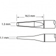 PTTC-702 Паяльный наконечник Ножевой, пара 1.3 mm