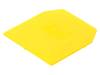 PSU-10 A41-0201 Концевая планка/перегородка; желтый; Шир:1мм; полиамид