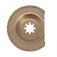 63502118016 Карбидовая сегментная дисковая пила для вырезания остатков раствора для плитки и для фрезерования щелей в штукатурке, газобетоне и аналогичных строительных материалах.