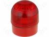 PSB-0039, Сигнализатор: световой; мигающий световой сигнал; Цвет: красный, Klaxon