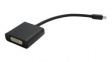 12993128 Video Cable Adapter, Mini DisplayPort Plug - DVI Socket 200mm