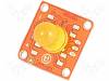 TINKERKIT YELLOW LED 10MM, Дочерняя плата; диод LED желтый 10мм; 3pin, Arduino