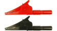 FCR79910RB Crocodile Clip Set 46.1mm Black, Red