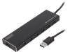 DA-70241-1, Hub USB; USB 3.0; черный; Кол-во портов:7; 5Гбит/с, DIGITUS