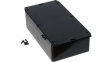1591ESFLBK Multipurpose GPABS Enclosure, Flanged Lid, 110 x 190 x 57 mm, Black, ABS, IP54