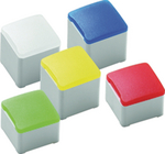 5.05.511.471/2600, Plunger illuminable 11 x 11 x 12.5 mm blue, RAFI