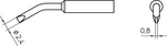 XNT BX, Soldering Tip Chisel, bent 30° 2.4 mm, Weller