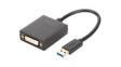 DA-70842 Adapter, USB-A Plug - DVI-I 24+5-Pin Socket