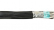 2461C BK005 Control Cable 2x 0.34mm2 PVC Shielded 30m Black