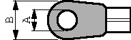 3521A [100 шт], Ring cable lug, blank 5.3 mm 1.5...2.5 mm2 PU=100 ST, Vogt AG