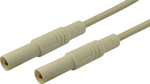 MLS GG 50/2.5 WEI / WHITE, Safety test lead diam. 4 mm white 50 cm CAT III, SKS Kontakttechnik