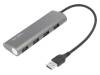 UA0307, Hub USB; USB 3.0; PnP; Кол-во портов: 4; 5Гбит/с, LOGILINK