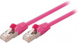 CCGP85121PK025 Network Cable CAT5e SF/UTP 250 mm Pink
