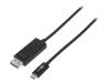 55984 Адаптер; USB 3.1; вилка DisplayPort,вилка USB C; 1,2м; черный