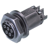 RST20I5S B1 M01 SW, Connector M25, female socket Screw Connection, Wieland Electric