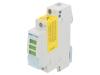 SVN221, Модуль: индикатор напряжения; 230ВAC; IP20; DIN; Цвет: зеленый, Hager