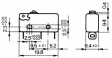 XCG5Z1 Микровыключатель 5 A Щелчковый переключатель 1 переключающий (CO)