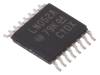 SN74LV4052APW IC: цифровая; аналоговая,демультиплексор/мультиплексор; SMD