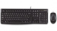 920-002550 Keyboard and Mouse, 1000dpi, MK120, ES Spain, QWERTY, Cable