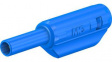 65.9182-23 Stackable Plug 2mm Blue 10A 600V Gold-Plated