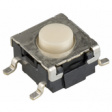B3S-1000 BY OMZ Tactile Switch, 50 mA, 24 VDC