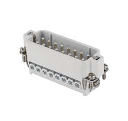 JDAM 16 N, male insert, 32 poles + PE (2 inserts), ILME