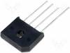 RS602, Диодный мост; 100В; 6А; KBU, DC COMPONENTS