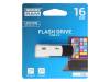 UCO2-0160KWR11, Флешка; USB 2.0; 16ГБ; черный / белый; Считывание:20МБ/с, GOODRAM