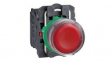 XB5AW34M5 Illuminated Pushbutton, LED, Red, 1NO + 1NC 240 V, Momentary Function