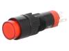 V10Y-11Z-6R, Переключатель: кнопочный; 2; SPDT; 0,5A/250ВAC; 1A/24ВDC; красный, Onpow