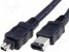 C-1394-64/1.8 Кабель; IEEE1394 4pin вилка, IEEE1394 6pin вилка; 1,8м