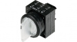 3SB3001-2EA71 Illuminable Selector Switch I - 0 - II, Plastic,Clear, Clear