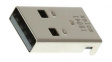 48037-2100 USB Type A 2.0 Plug, Right Angle