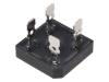 MBR256, Однофазный выпрямительный мост; Urmax:600В; If:25А; Ifsm:400А, DC COMPONENTS