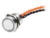 PS165P10Y01O12V Переключатель: пьезоэлектрический; Пол: 2; SPST-NO; 0,2A/24ВAC