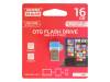 ODD3-0160B0R11, Флешка; USB 3.0,USB 3.1; 16ГБ; синий; Считывание:35МБ/с, GOODRAM