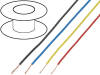 STRANDED WIRE: BLACK, 30 AWG, 100 Кабель; UL1007; многопров; Cu; 30AWG; черный; ПВХ; 300В; 30м
