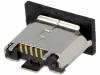 207F-BA00, Гнездо; USB B micro; SMT; PIN:5; Верс: USB 2.0; позолота, ATTEND