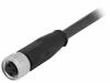 21348100388100, Разъем: M8; "мама"; PIN:3; прямой; с проводом; вилка; TPU; 10м, Harting
