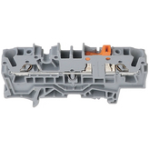 2002-1671, Disconnect terminal block grey 0.25...2.5 mm2, Wago
